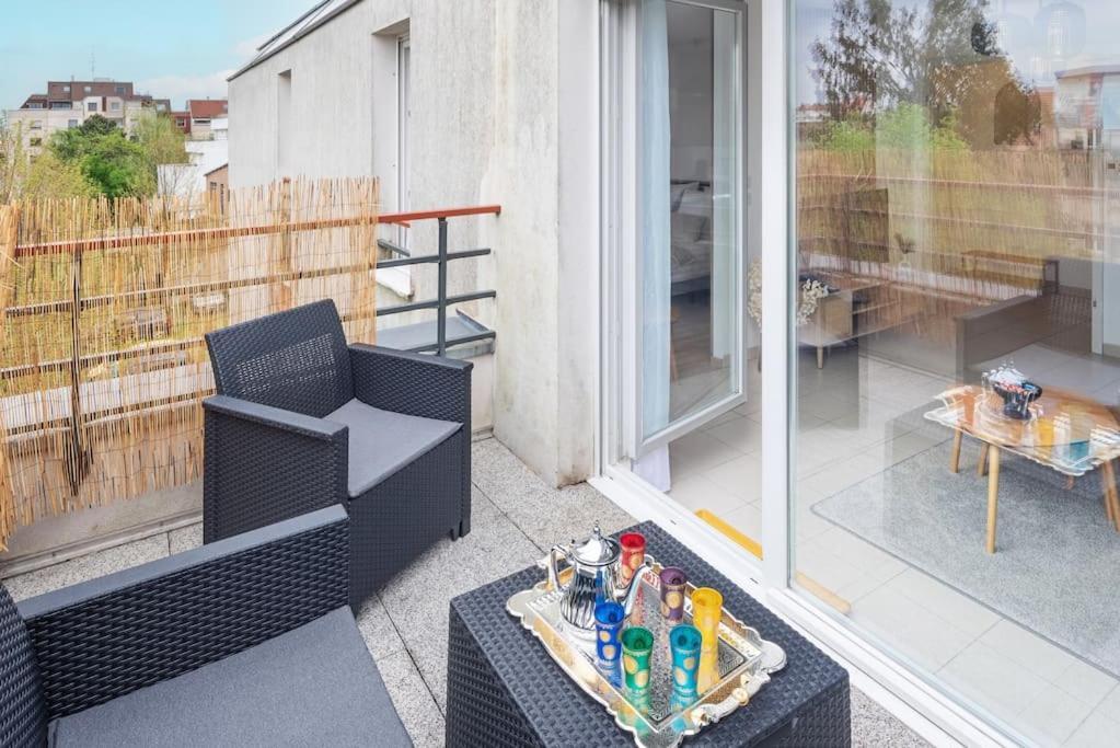 L'Excellence-8Min Aeroport-Terrasse-Parking Prive Leilighet Lingolsheim Eksteriør bilde